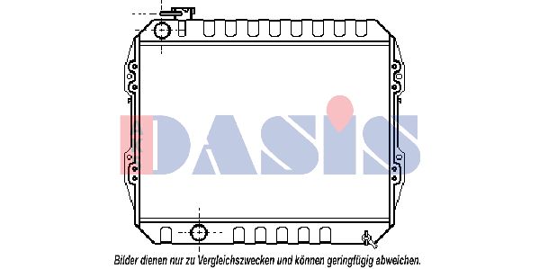AKS DASIS Радиатор, охлаждение двигателя 240030N